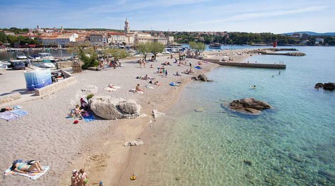 Apartman Sintic Krk Town Buitenkant foto